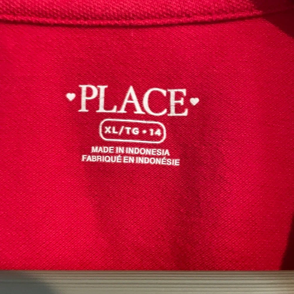 The Children’s Place Red Polo Uniform Shirt